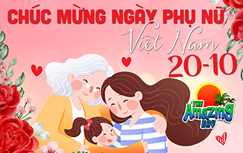 CHÚC MỪNG NGÀY PHỤ NỮ VIỆT NAM 20-10