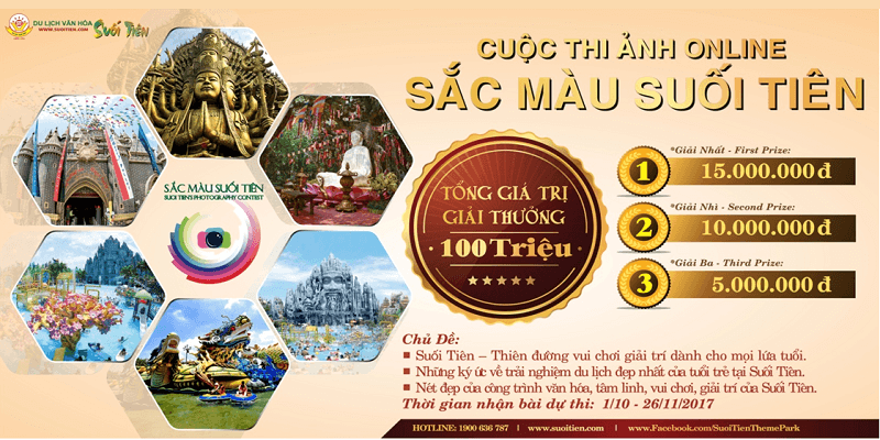 sắc màu suối tiên